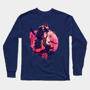 Cherry Samurai Long Sleeve T-Shirt